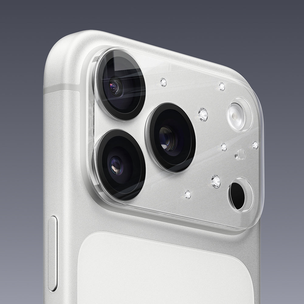 iPhone 17 Pro Pynana Diamond Sky Serisi Taşlı Kamera Lens Koruyucu