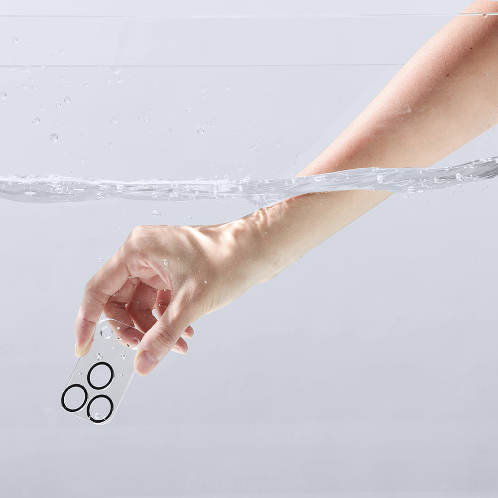 iPhone 17 Pro Pynana Diamond Sky Serisi Taşlı Kamera Lens Koruyucu