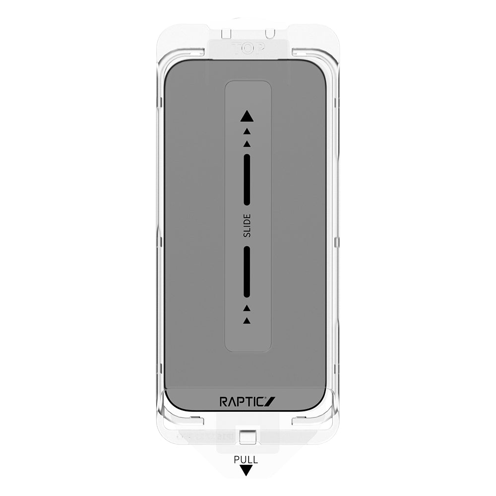 iPhone 17 Pro Raptic Air Glass 2.5D Privacy Hayalet Ekran Koruyucu 2 Adet + Kolay Uygulama Aparatlı