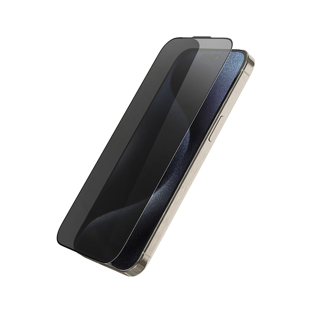 iPhone 17 Pro Wiwu Wi-SQ009 Easy Install iPrivacy 360° Anti-Peep Oleofobik Temperli Cam Ekran Koruyucu + Kolay Uygulama Aparatlı