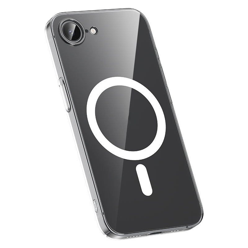 iPhone 17E Kılıf M-safe Şarj Özellikli Benks Crystal Serisi Şeffaf Kılıf