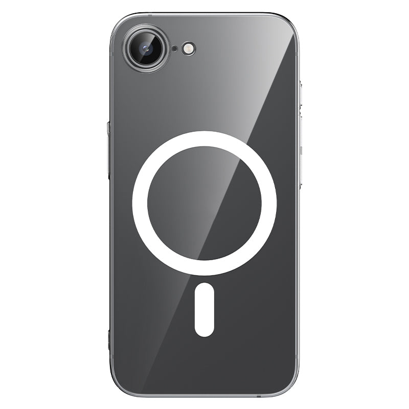 iPhone 17E Kılıf M-safe Şarj Özellikli Benks Crystal Serisi Şeffaf Kılıf