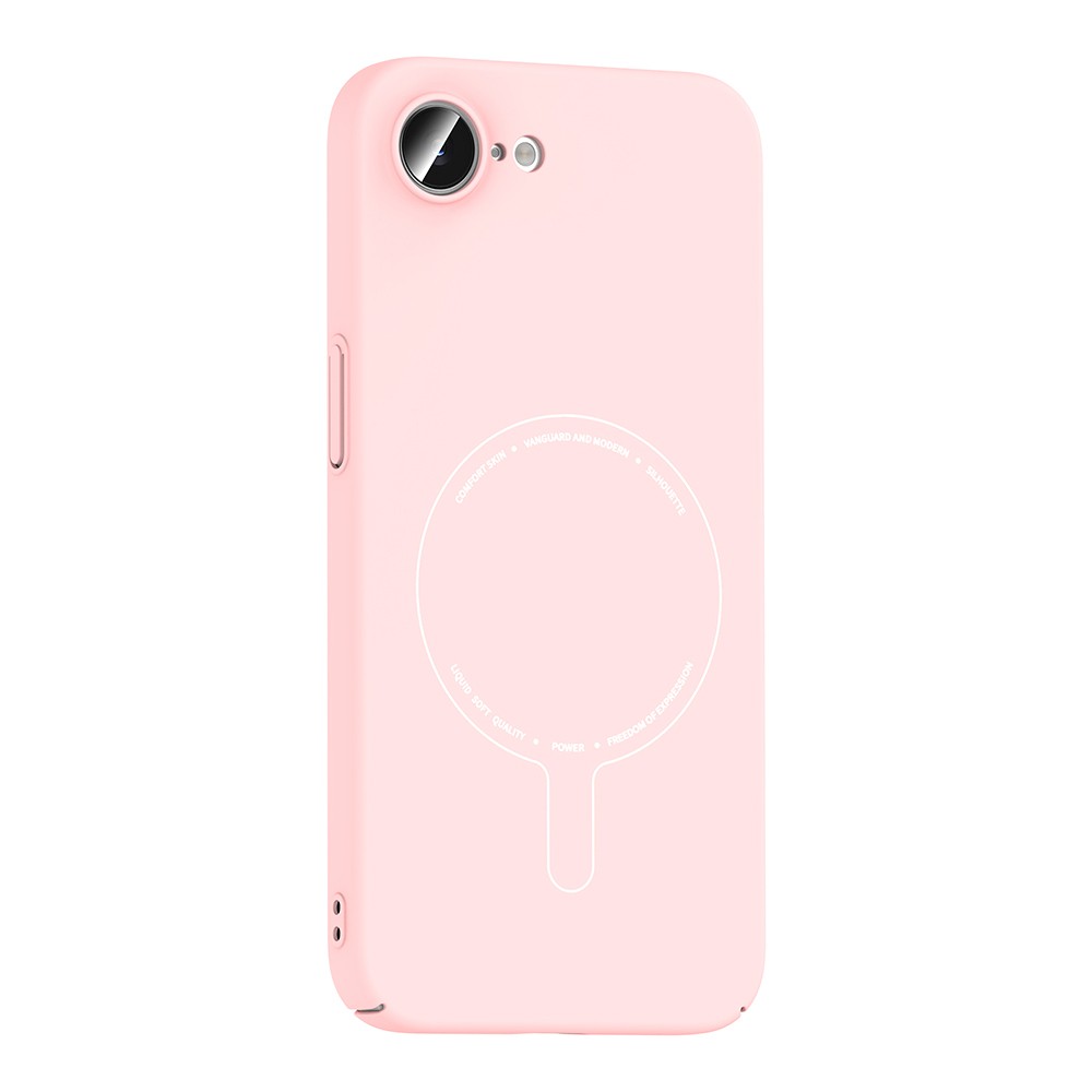 iPhone 17E Kılıf M-Safe Şarj Özellikli Kamera Korumalı Zore Elio Sert PC Kılıf