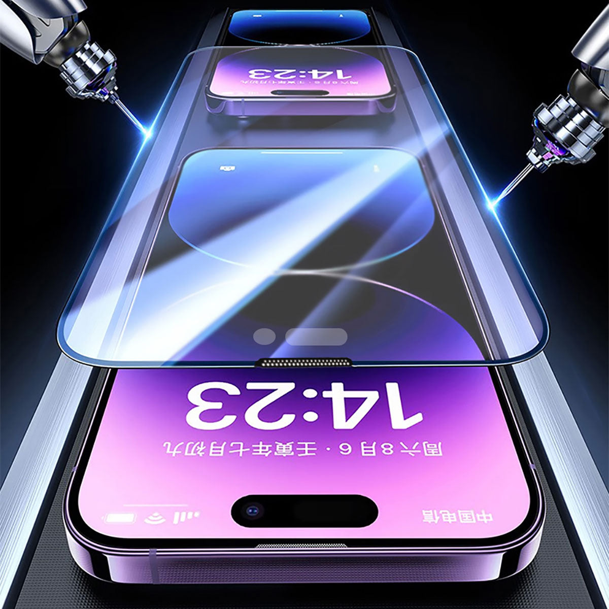 iPhone 17E Wiwu iVista Screen Matte Ultra Güçlü Temperli Mat Ekran Koruyucu