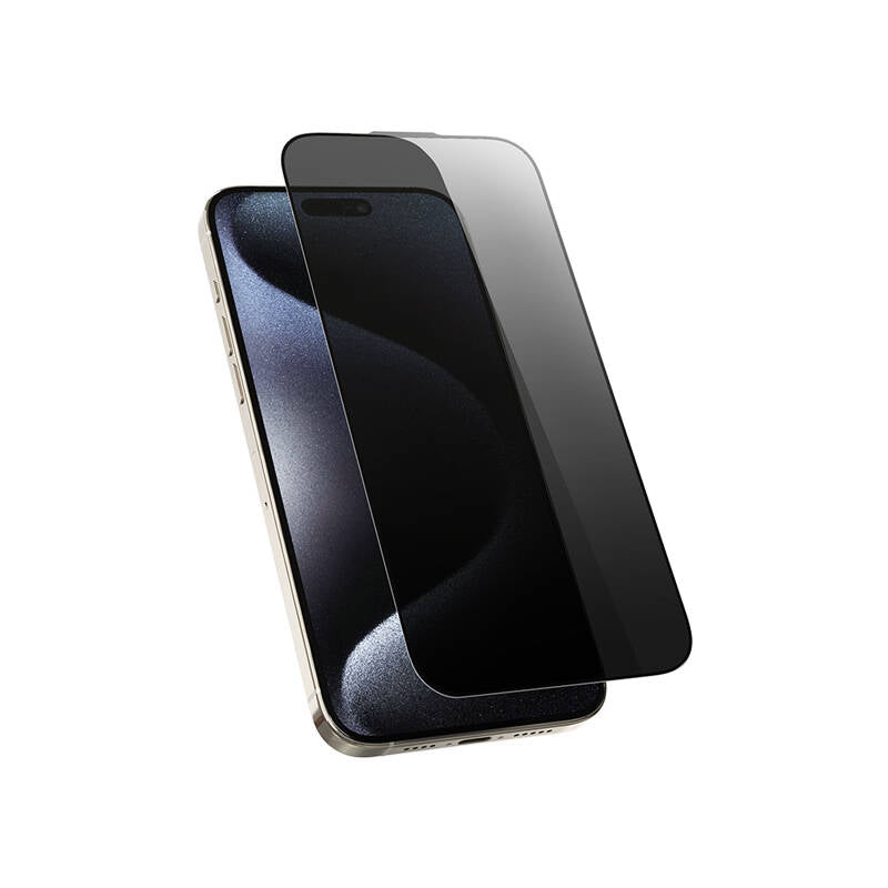 iPhone 17E Wiwu Wi-SQ009 Easy Install iPrivacy 360° Anti-Peep Oleofobik Temperli Cam Ekran Koruyucu + Kolay Uygulama Aparatlı