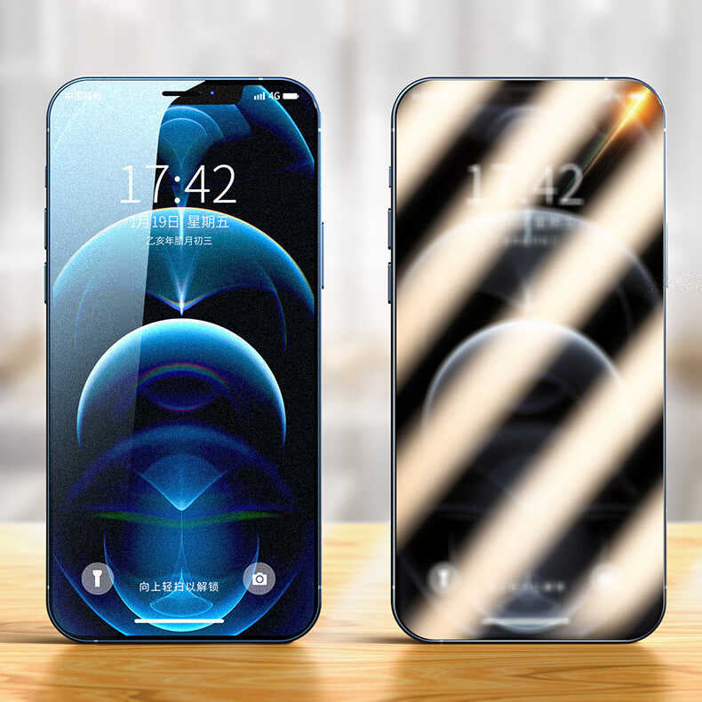 iPhone 17E Zore Rika Premium Privacy Temperli Cam Ekran Koruyucu