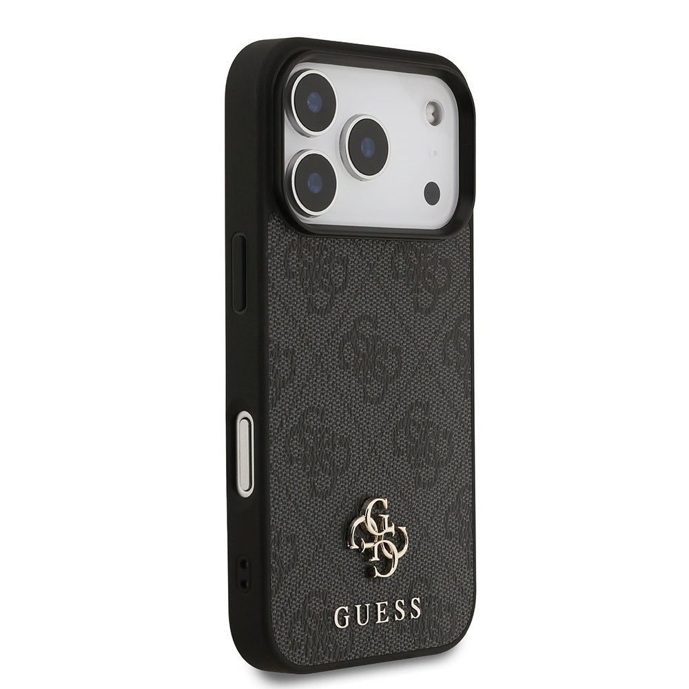 iPhone 18 Pro Kılıf Guess Orijinal Lisanslı M-safe Şarj Özellikli Small 4G Classic Kılıf