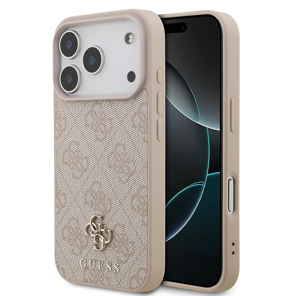 iPhone 18 Pro Kılıf Guess Orijinal Lisanslı M-safe Şarj Özellikli Small 4G Classic Kılıf