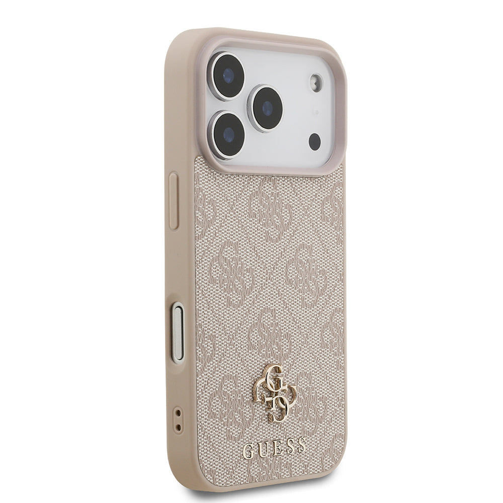 iPhone 18 Pro Kılıf Guess Orijinal Lisanslı M-safe Şarj Özellikli Small 4G Classic Kılıf