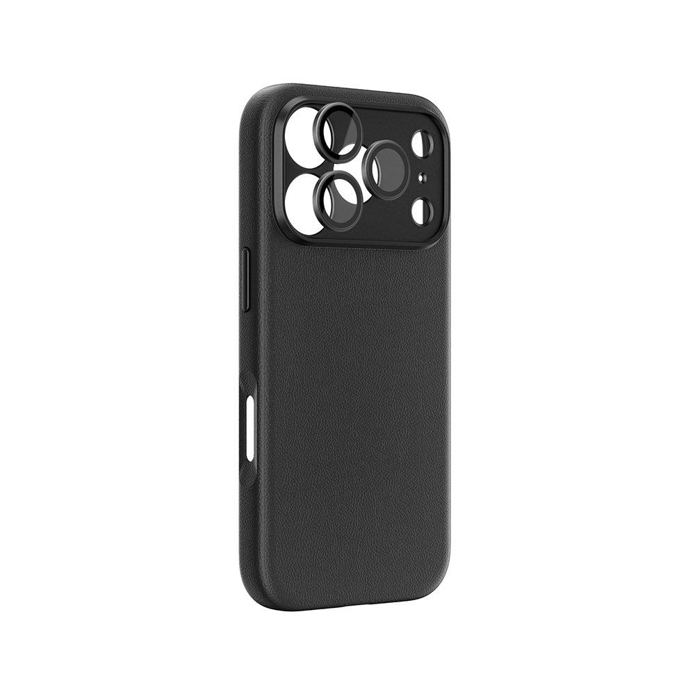 iPhone 18 Pro Kılıf M-Safe Şarj Özellikli Airbag Tasarımlı AmazingThing Glamour SLens Serisi Kılıf