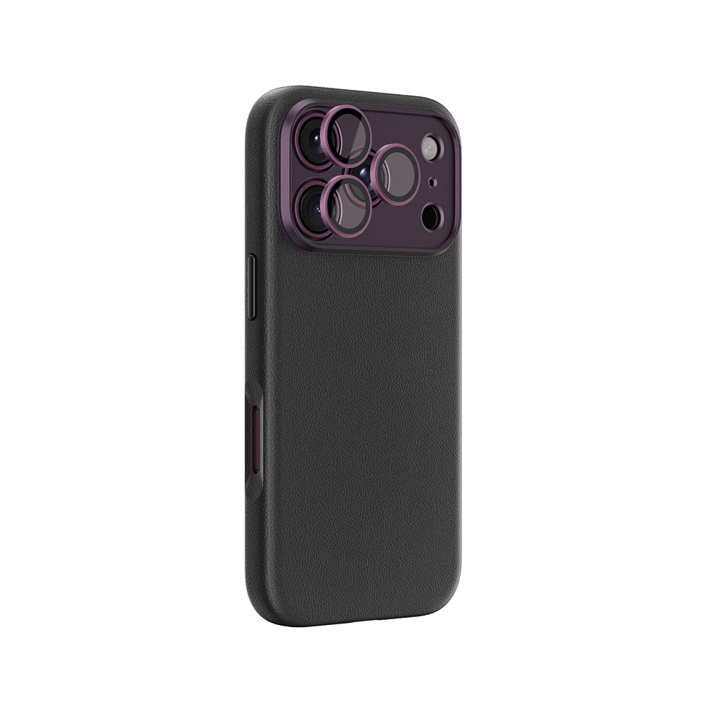 iPhone 18 Pro Kılıf M-Safe Şarj Özellikli Airbag Tasarımlı AmazingThing Glamour SLens Serisi Kılıf