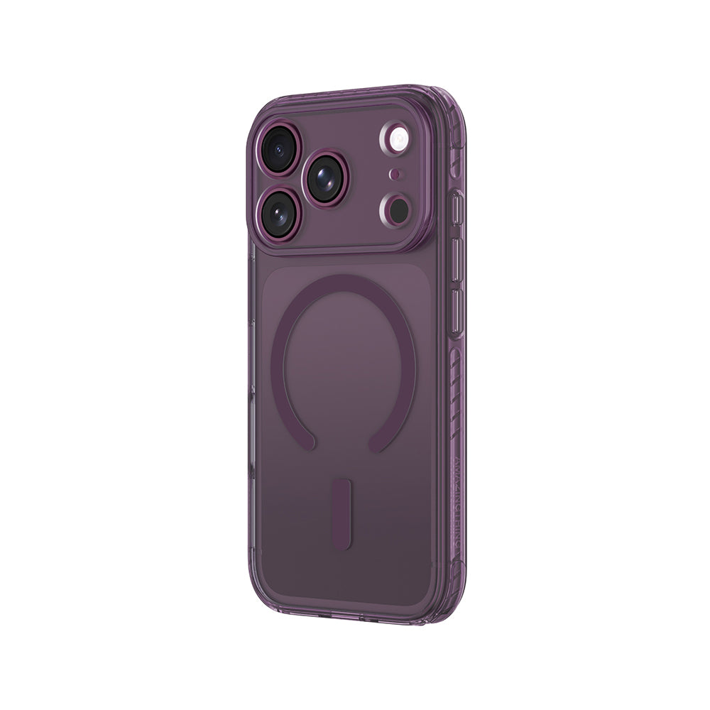 iPhone 18 Pro Kılıf M-Safe Şarj Özellikli Airbag Tasarımlı AmazingThing Titan Pro Lens Serisi Kılıf