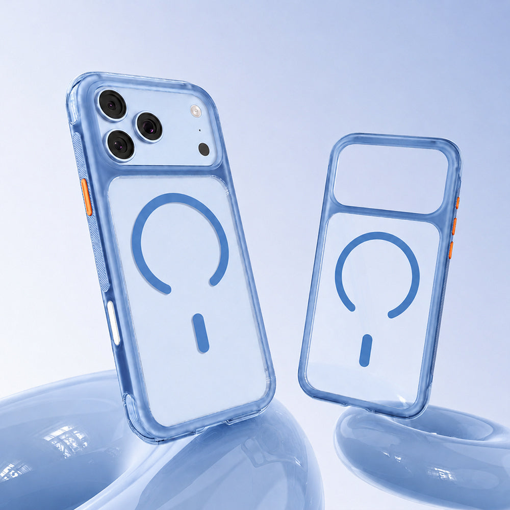 iPhone 18 Pro Kılıf M-safe Şarj Özellikli Airbag Tasarımlı Mutural Air Shield Serisi Kılıf