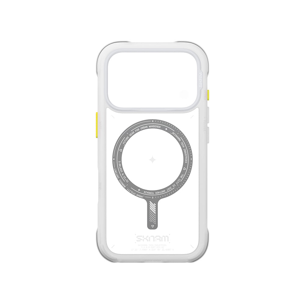 iPhone 18 Pro Kılıf M-Safe Şarj Özellikli Airbag Tasarımlı Skinarma Avion Kılıf