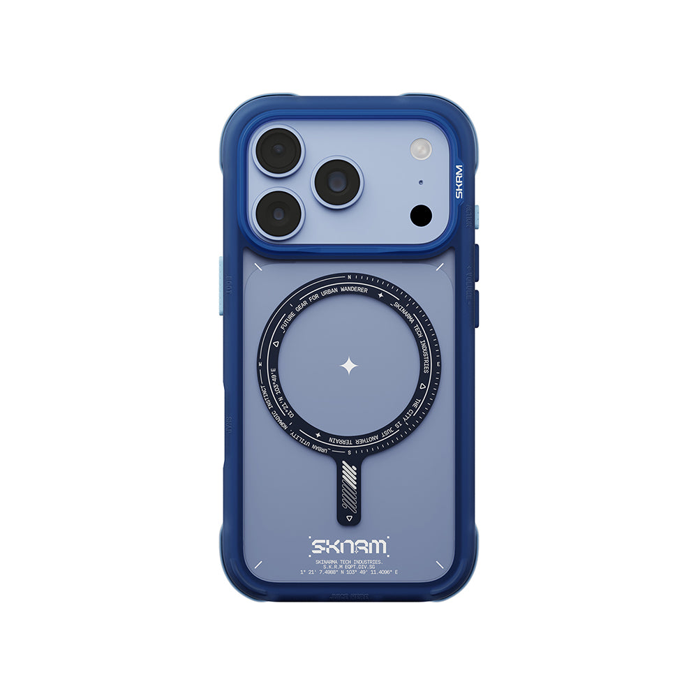 iPhone 18 Pro Kılıf M-Safe Şarj Özellikli Airbag Tasarımlı Skinarma Avion Kılıf