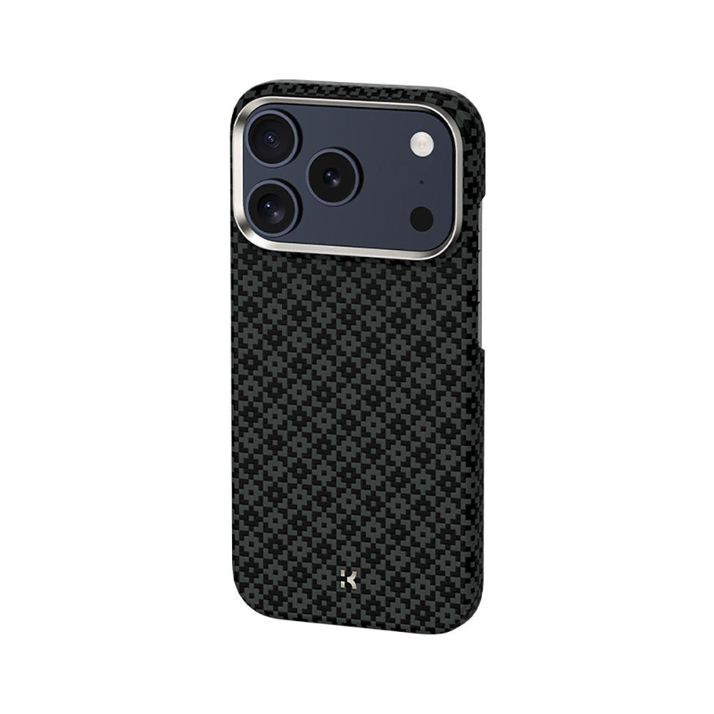 iPhone 18 Pro Kılıf M-Safe Şarj Özellikli Benks ArmorAir ArmorGrid Serisi Yükseltilmiş Kamera Çerçevesi C1 Kevlar Karbon Kılıf