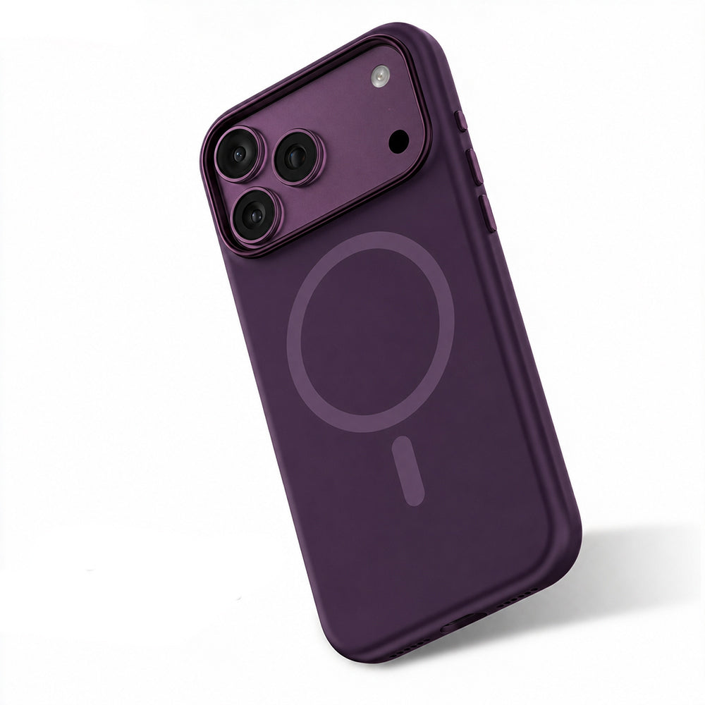 iPhone 18 Pro Kılıf M-safe Şarj Özellikli Mutural Pure Serisi Kılıf