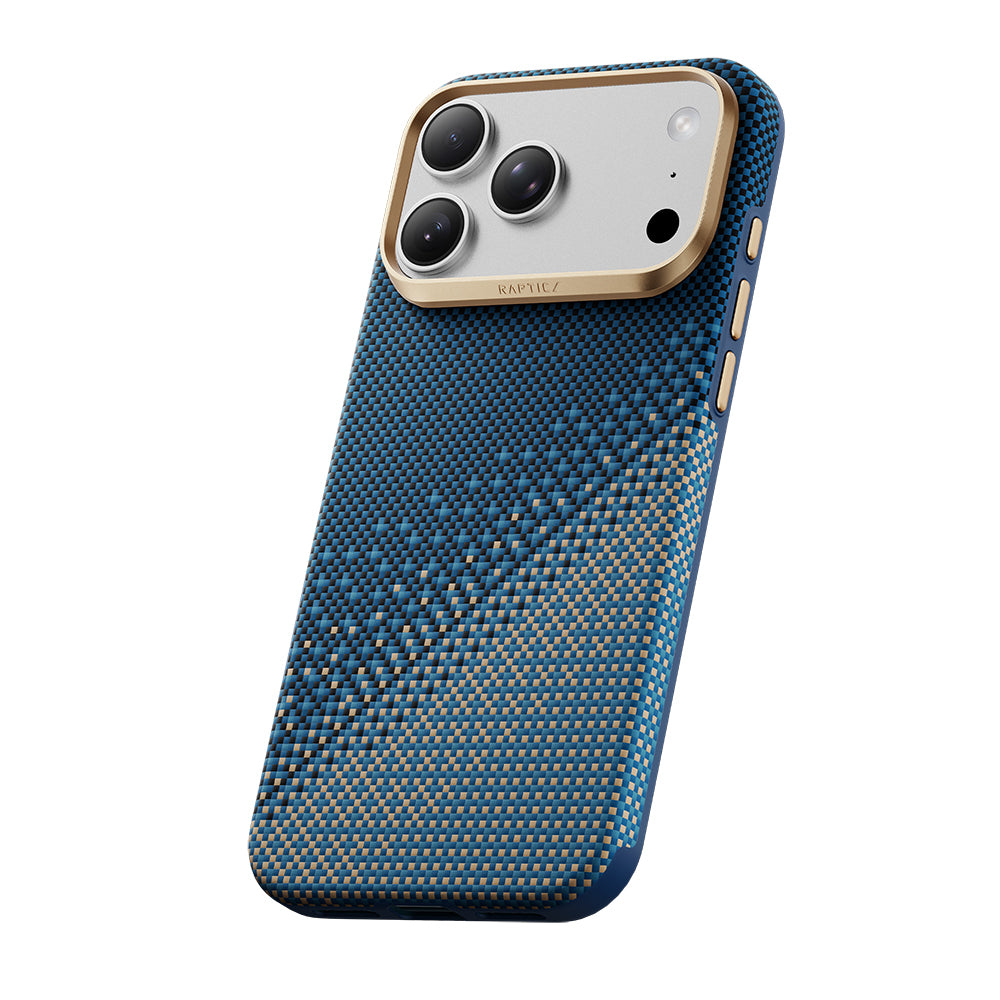 iPhone 18 Pro Kılıf M-safe Şarj Özellikli Raptic Aramid Dual Ultra Serenity Serisi Karbon Kılıf