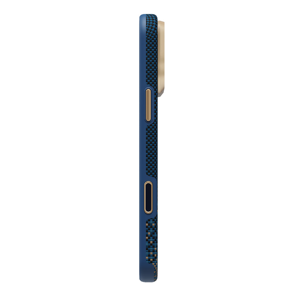 iPhone 18 Pro Kılıf M-safe Şarj Özellikli Raptic Aramid Dual Ultra Serenity Serisi Karbon Kılıf