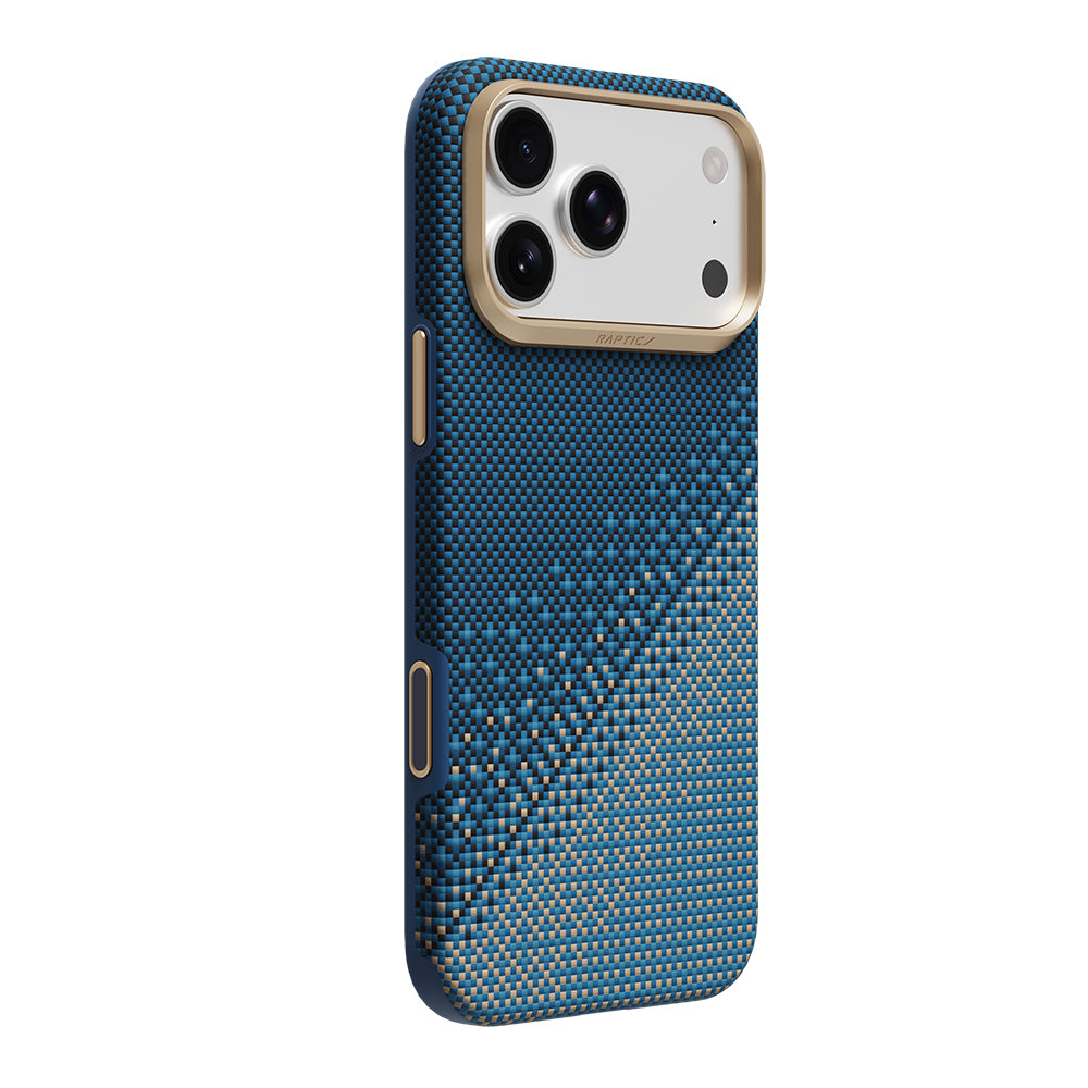 iPhone 18 Pro Kılıf M-safe Şarj Özellikli Raptic Aramid Dual Ultra Serenity Serisi Karbon Kılıf