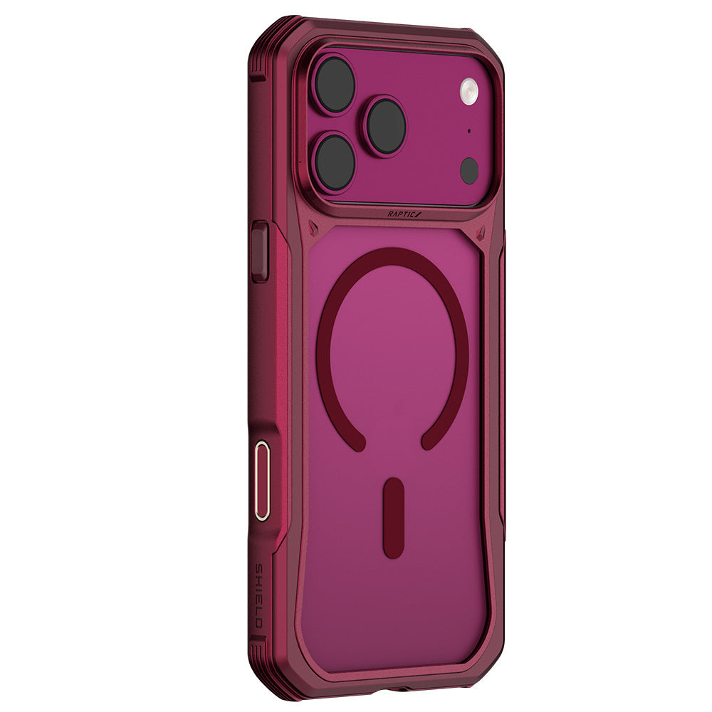 iPhone 18 Pro Kılıf M-Safe Şarj Özellikli Raptic Shield Evo Serisi Airbagli Kılıf