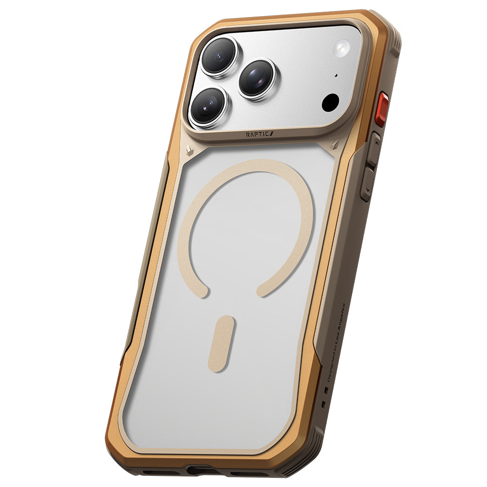 iPhone 18 Pro Kılıf M-Safe Şarj Özellikli Raptic Shield Evo Serisi Airbagli Kılıf