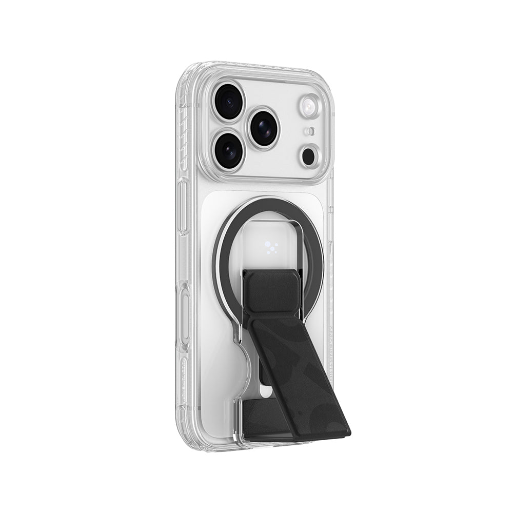 iPhone 18 Pro Kılıf M-safe Şarj Özellikli Standlı Amazingthing Titan Pro Grip Stand Serisi Kılıf