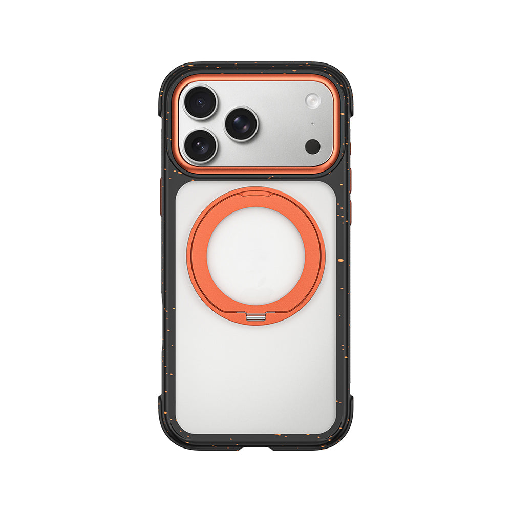 iPhone 18 Pro Kılıf M-safe Şarj Özellikli Wiwu AA-203 AeroArmor Ultra Serisi Airbag Tasarımlı Standlı Kılıf