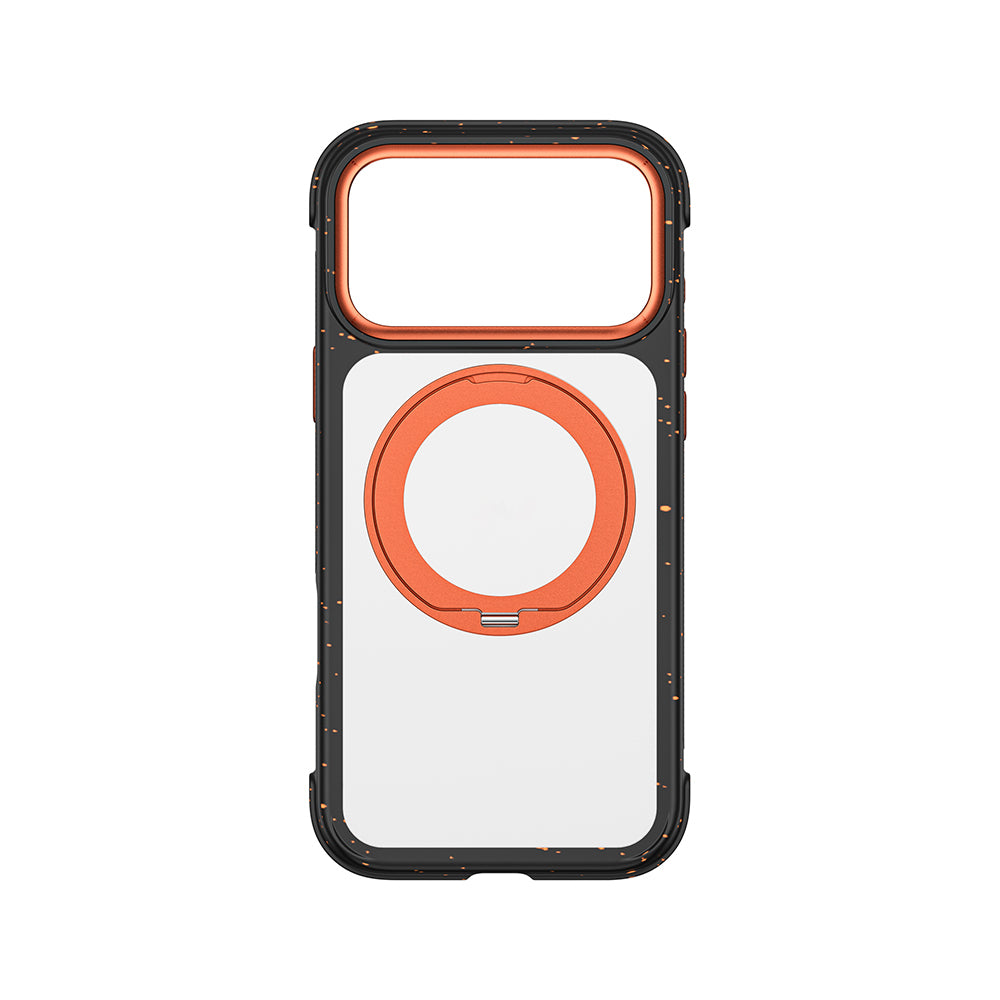 iPhone 18 Pro Kılıf M-safe Şarj Özellikli Wiwu AA-203 AeroArmor Ultra Serisi Airbag Tasarımlı Standlı Kılıf