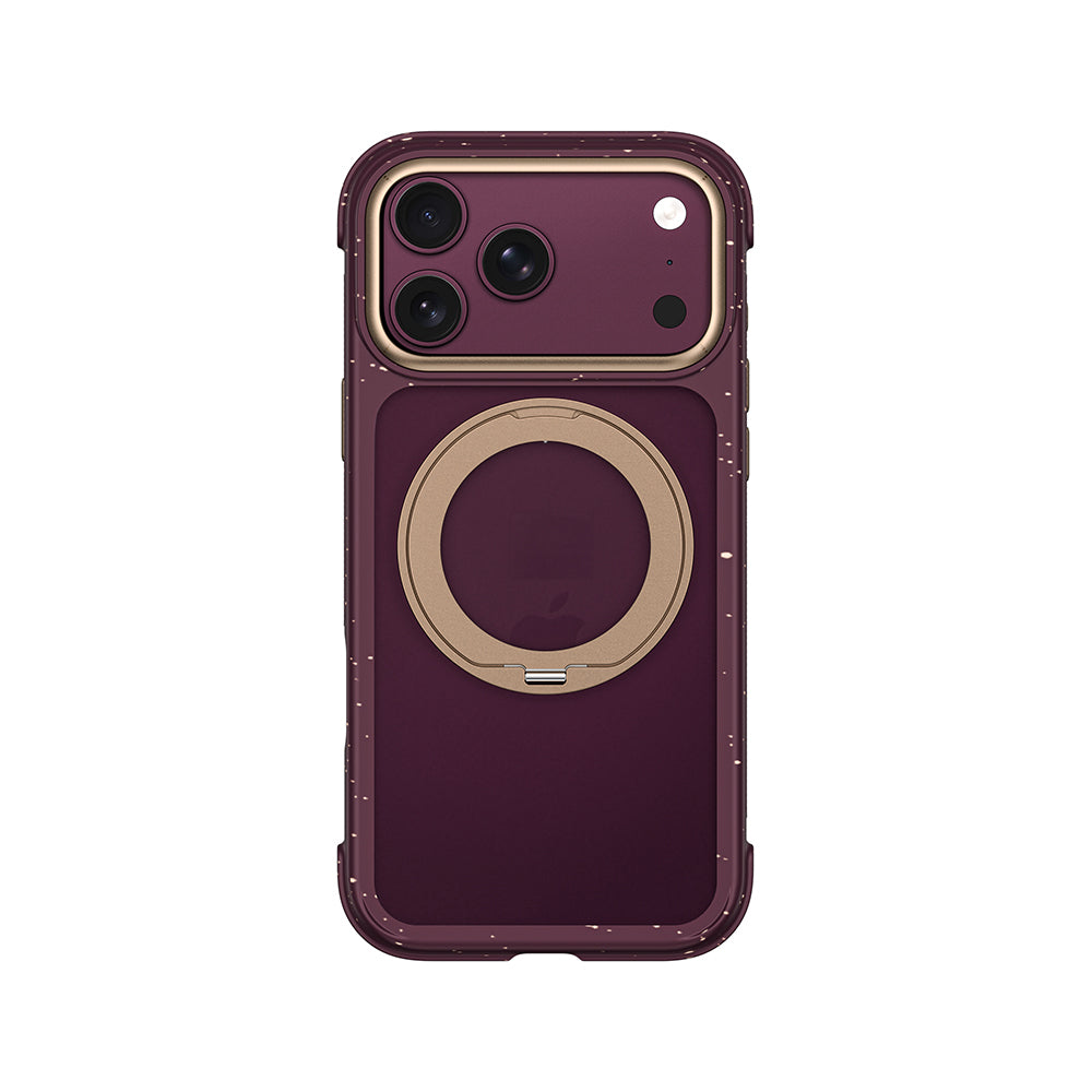 iPhone 18 Pro Kılıf M-safe Şarj Özellikli Wiwu AA-203 AeroArmor Ultra Serisi Airbag Tasarımlı Standlı Kılıf