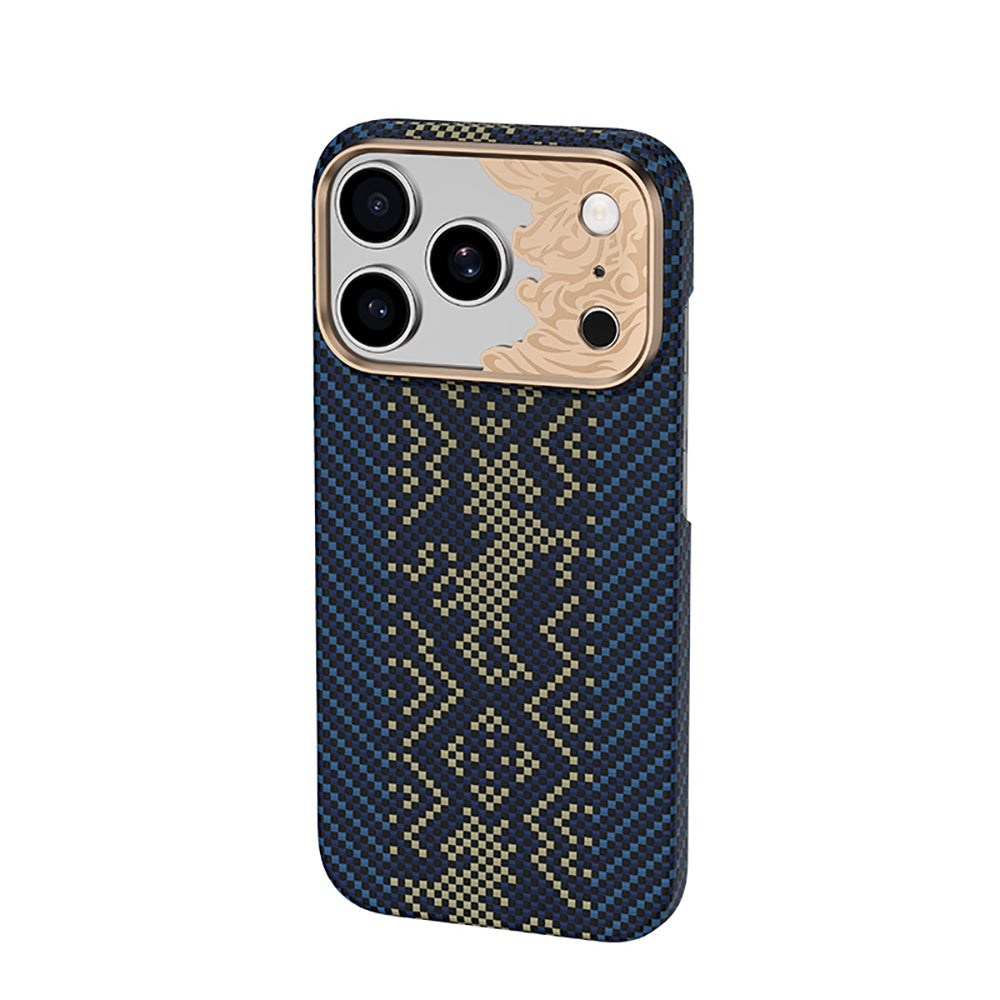 iPhone 18 Pro Kılıf M-safe Şarj Özellikli Yükseltilmiş Kamera Çerçeveli Benks ArmorAir Knight Serisi C1 Kevlar Kılıf