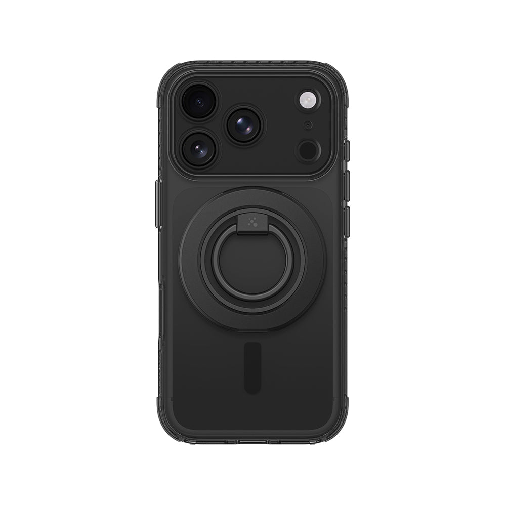 iPhone 18 Pro Kılıf M-safe Şarj Özellikli Yüzük Standlı Amazingthing Titan Pro Grip Ring Serisi Kılıf