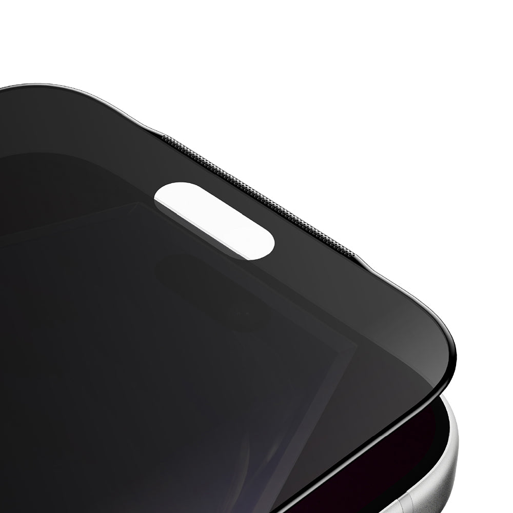 iPhone 18 Pro Max Amazingthing Titan Privacy Parmak İzi Bırakmayan Temperli Cam Ekran Koruyucu