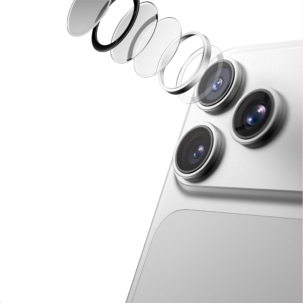 iPhone 18 Pro Max Amazingthing Titan Vision Sapphire AR Kamera Lens Koruyucu + Kolay Uygulama Aparatlı