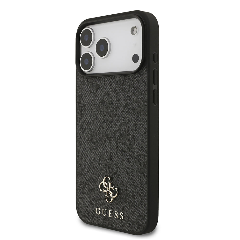 iPhone 18 Pro Max Kılıf Guess Orijinal Lisanslı M-safe Şarj Özellikli Small 4G Classic Kılıf