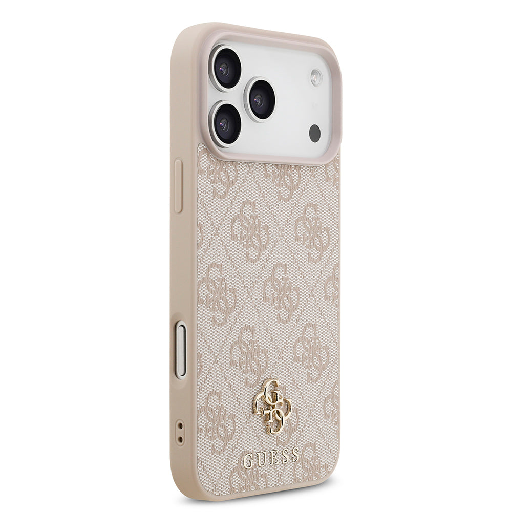 iPhone 18 Pro Max Kılıf Guess Orijinal Lisanslı M-safe Şarj Özellikli Small 4G Classic Kılıf