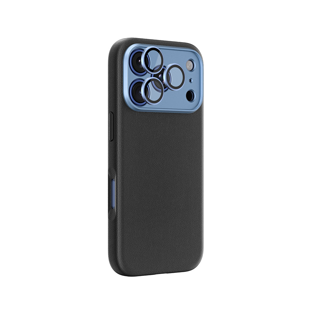 iPhone 18 Pro Max Kılıf M-Safe Şarj Özellikli Airbag Tasarımlı AmazingThing Glamour SLens Serisi Kılıf