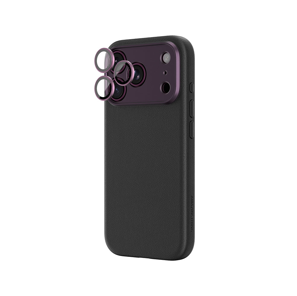 iPhone 18 Pro Max Kılıf M-Safe Şarj Özellikli Airbag Tasarımlı AmazingThing Glamour SLens Serisi Kılıf