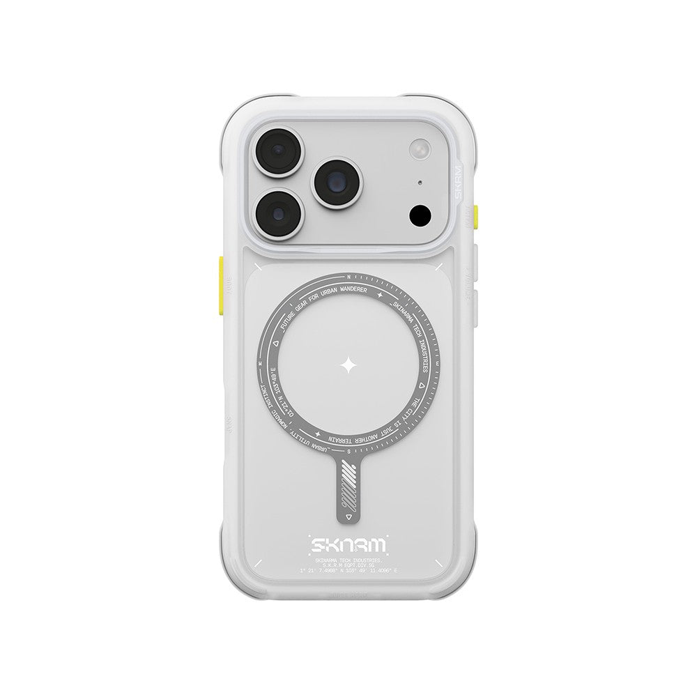 iPhone 18 Pro Max Kılıf M-Safe Şarj Özellikli Airbag Tasarımlı Skinarma Avion Kılıf