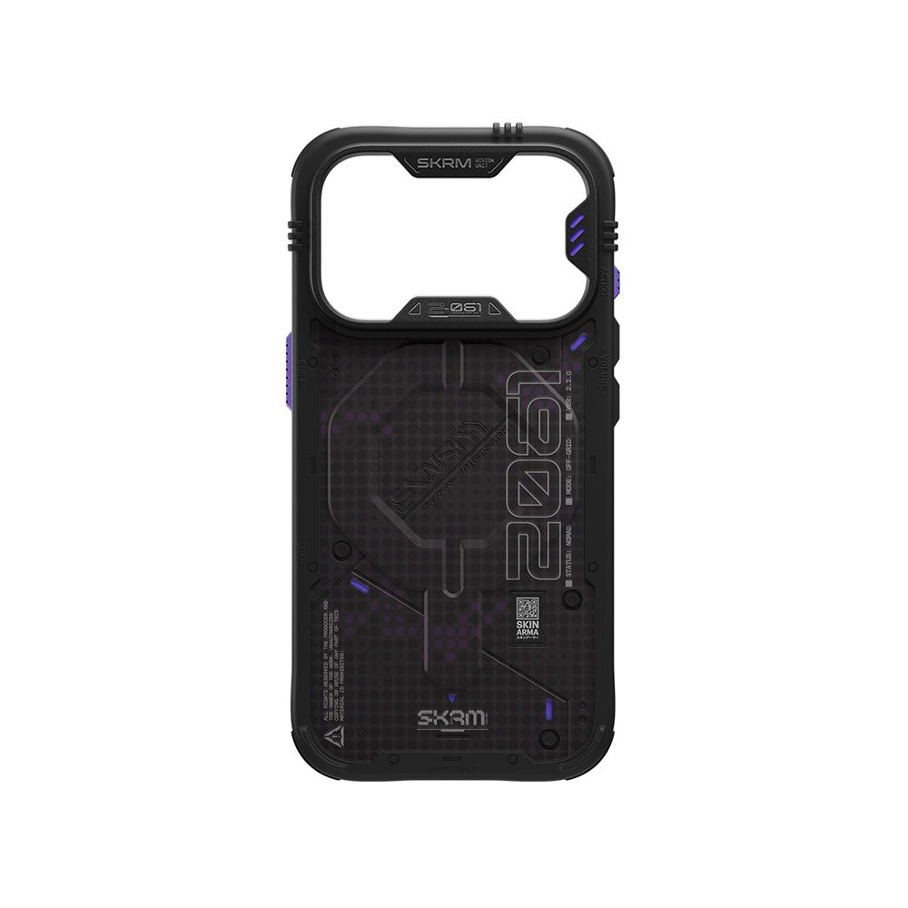 iPhone 18 Pro Max Kılıf M-Safe Şarj Özellikli Airbag Tasarımlı Skinarma Vigor XE Kılıf
