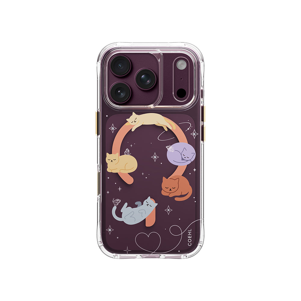 iPhone 18 Pro Max Kılıf M-safe Şarj Özellikli Coehl Elysia Serisi Kılıf