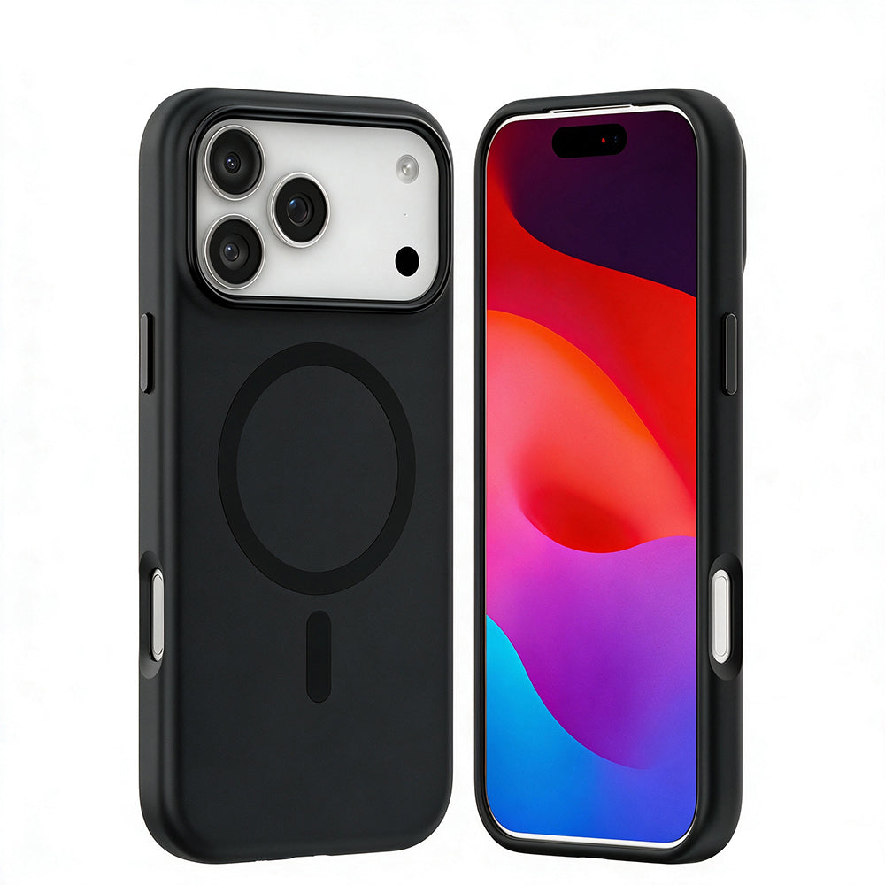 iPhone 18 Pro Max Kılıf M-safe Şarj Özellikli Mutural Pure Serisi Kılıf