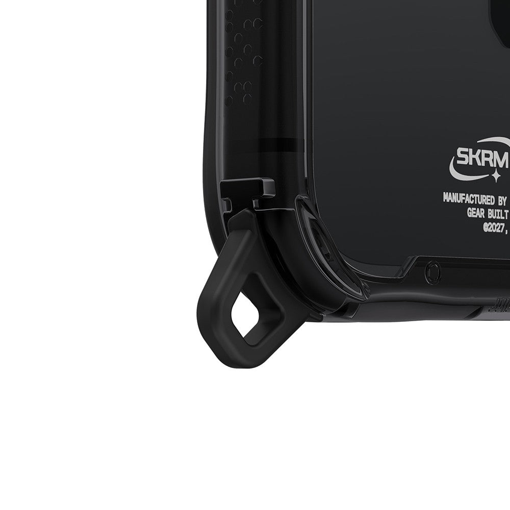 iPhone 18 Pro Max Kılıf M-safe Şarj Özellikli Şeffaf Airbag Tasarımlı Skinarma Saido Mag-Charge Kılıf