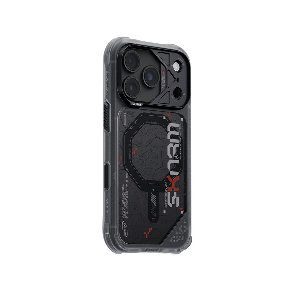 iPhone 18 Pro Max Kılıf M-safe Şarj Özellikli Skinarma Sonar Kılıf