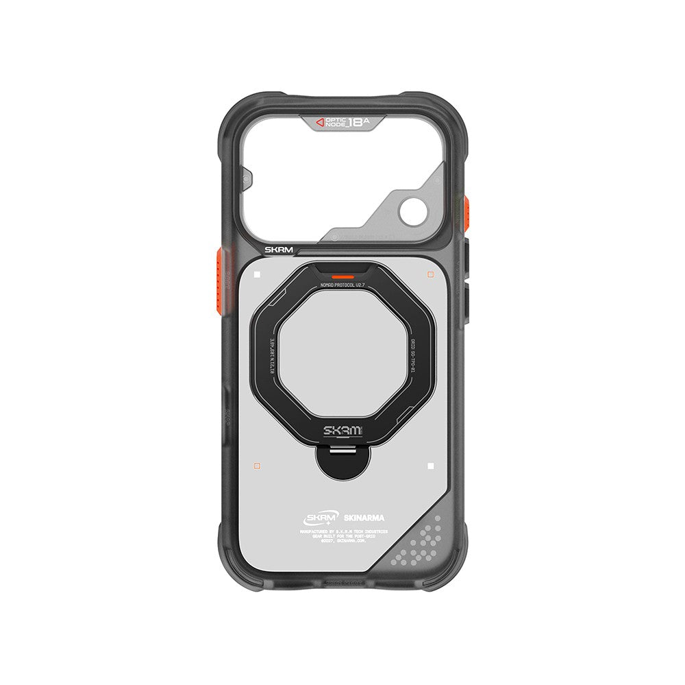 iPhone 18 Pro Max Kılıf M-safe Şarj Özellikli Standlı Skinarma Saturn Kılıf