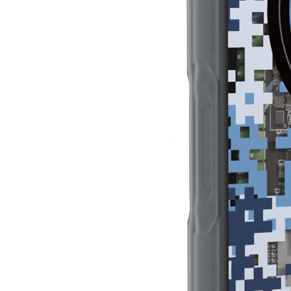 iPhone 18 Pro Max Kılıf M-Safe Şarj Özellikli Youngkit Camouflage Sykell Serisi Kılıf