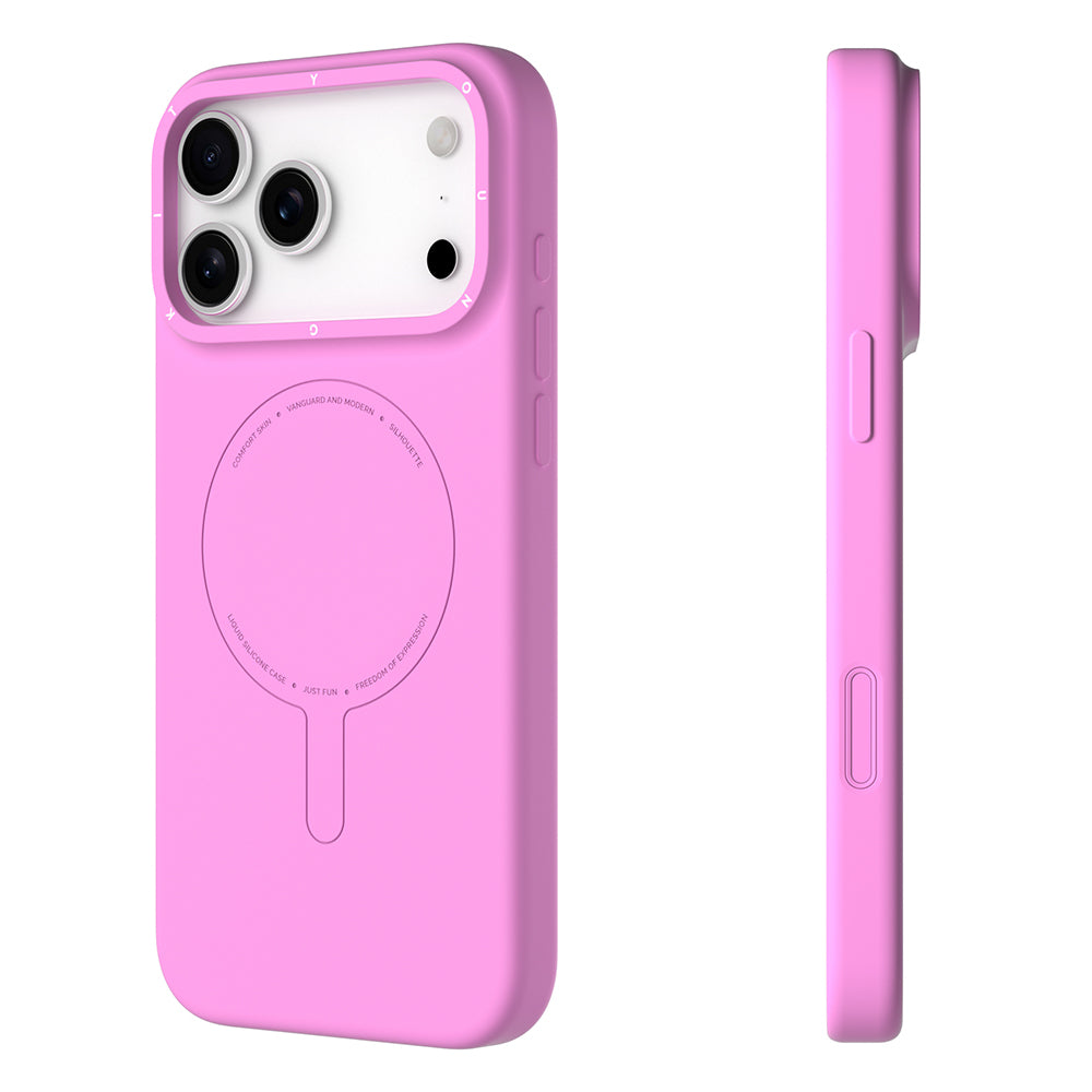 iPhone 18 Pro Max Kılıf M-Safe Şarj Özellikli Youngkit Morandi Serisi Kılıf