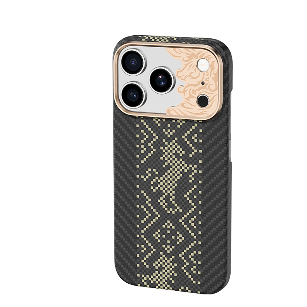 iPhone 18 Pro Max Kılıf M-safe Şarj Özellikli Yükseltilmiş Kamera Çerçeveli Benks ArmorAir Knight Serisi C1 Kevlar Kılıf