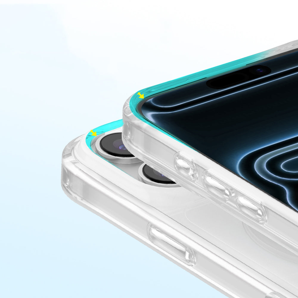 iPhone 18 Pro Max Kılıf M-Safe Şarj Özellikli Zore Paris Mova Sert PC Kılıf