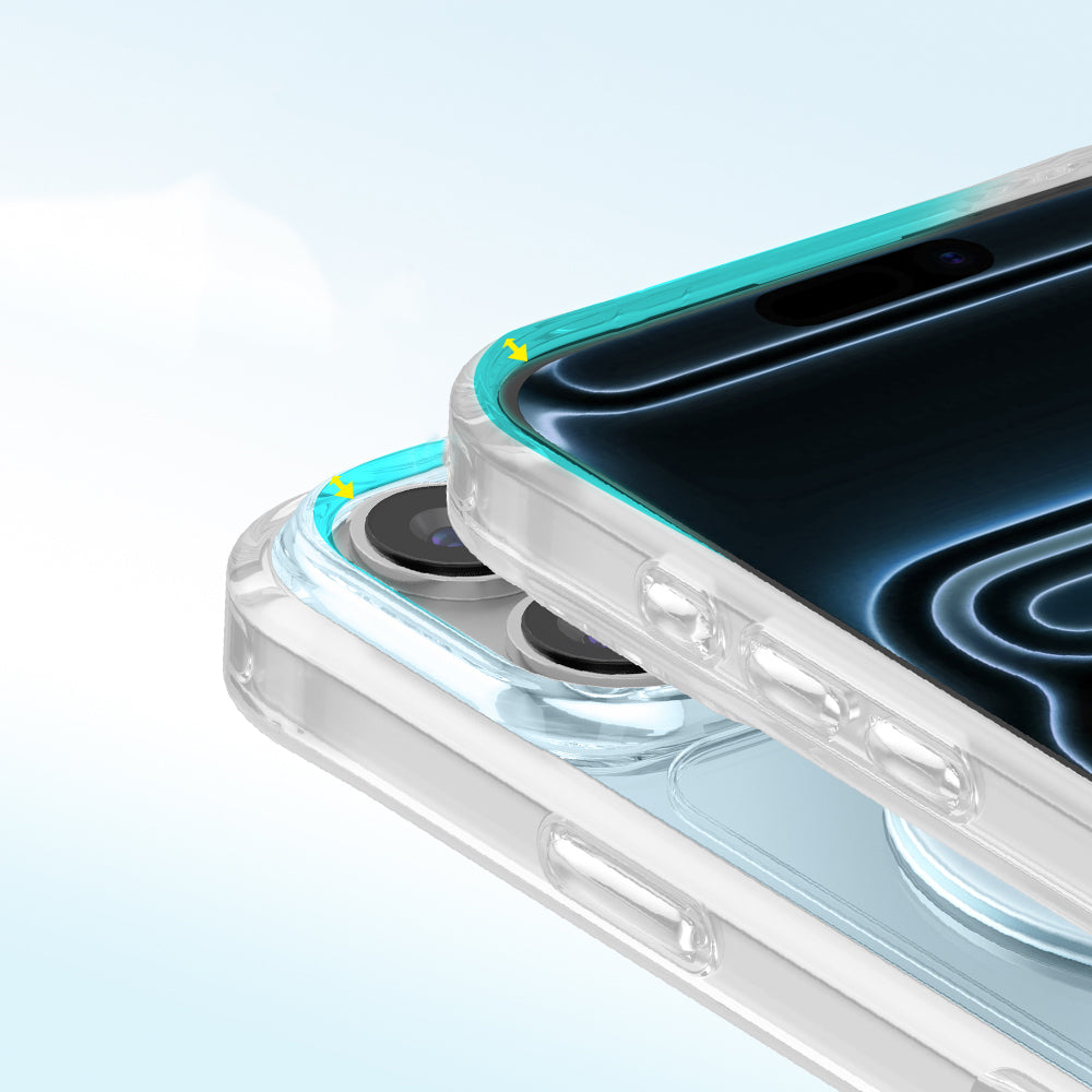 iPhone 18 Pro Max Kılıf M-Safe Şarj Özellikli Zore Paris Mova Sert PC Kılıf